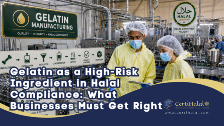 Gelatin as a High-Risk Ingredient in Halal Compliance: What Businesses Must Get Right