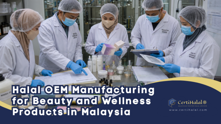 Halal OEM Manufacturing for Beauty and Wellness Products in Malaysia